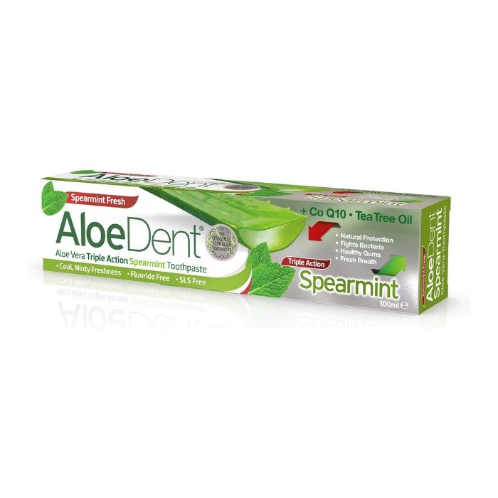 Aloedent Toothpaste Triple Action Spearmint 100ml