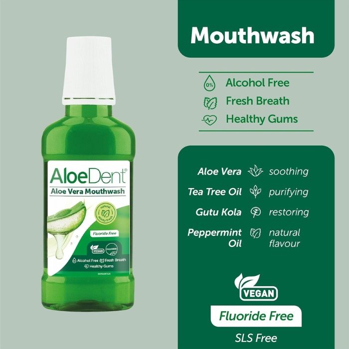 Aloedent Mouthwash Aloe Vera 250ml