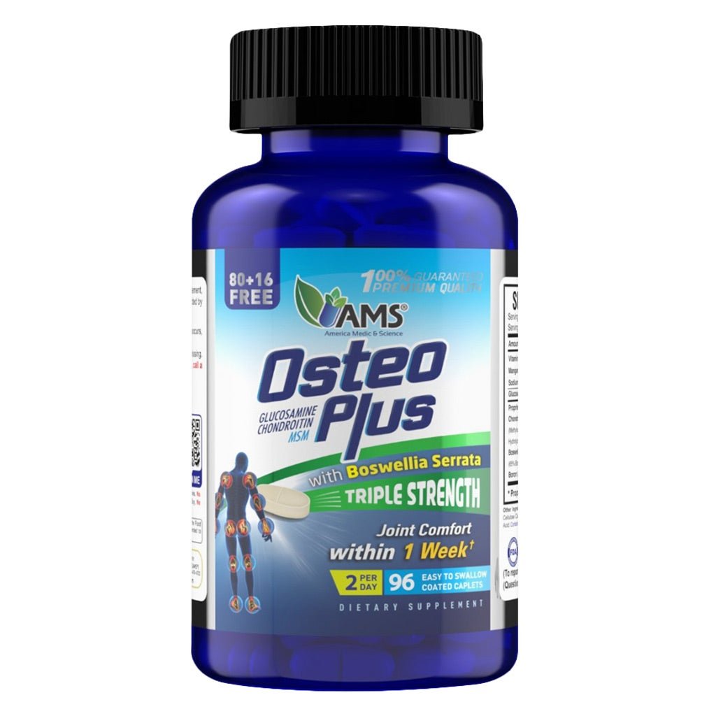 AMS Osteo Plus Caplets 96's