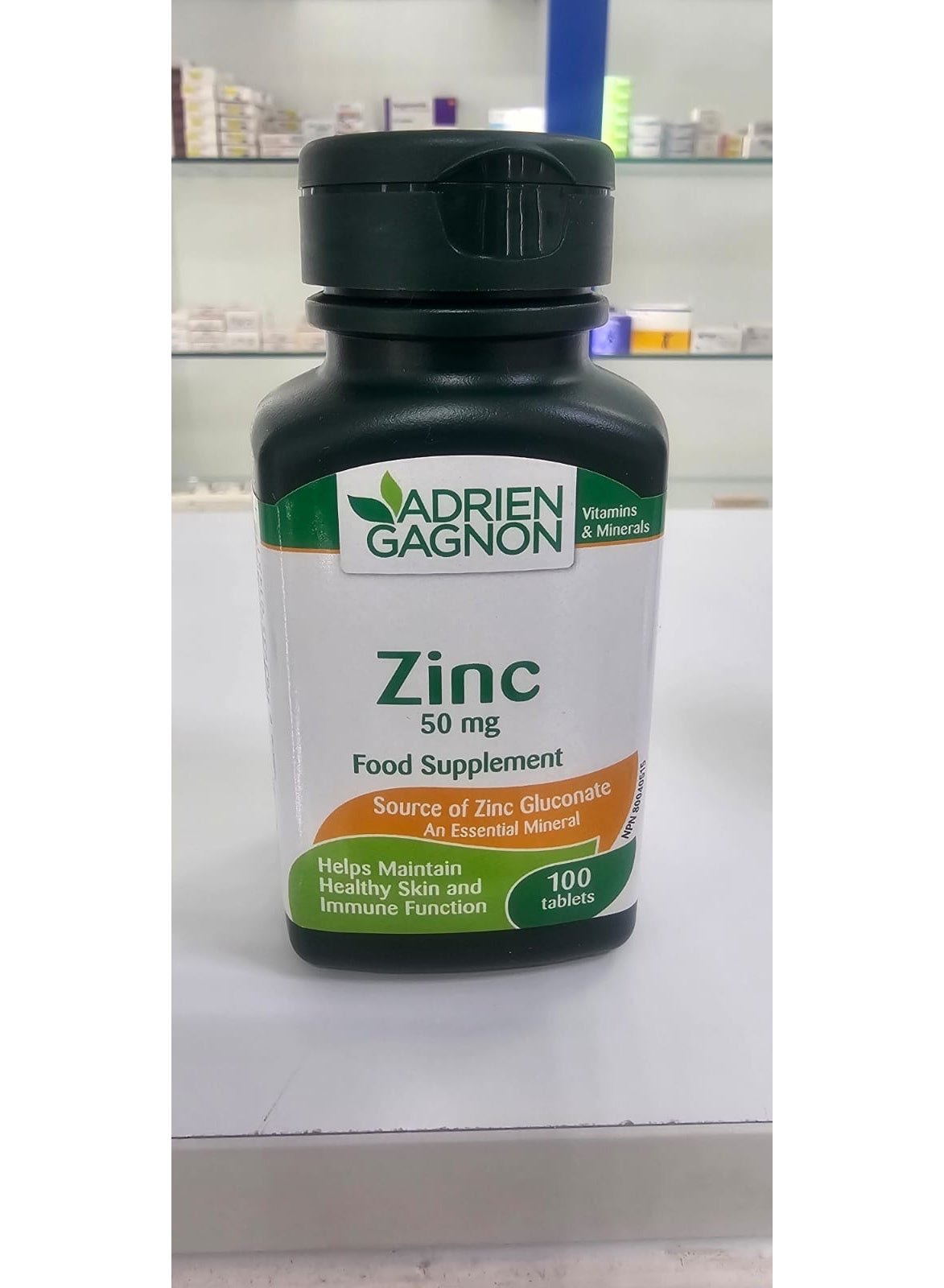AG Zinc 50mg 100's