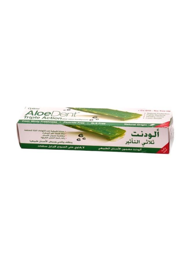 Aloedent Toothpaste Triple Action 100ml