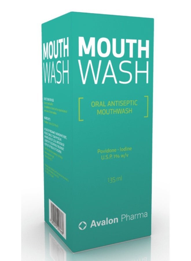 Avalon Povidone Iodine Mouthwash 135ml
