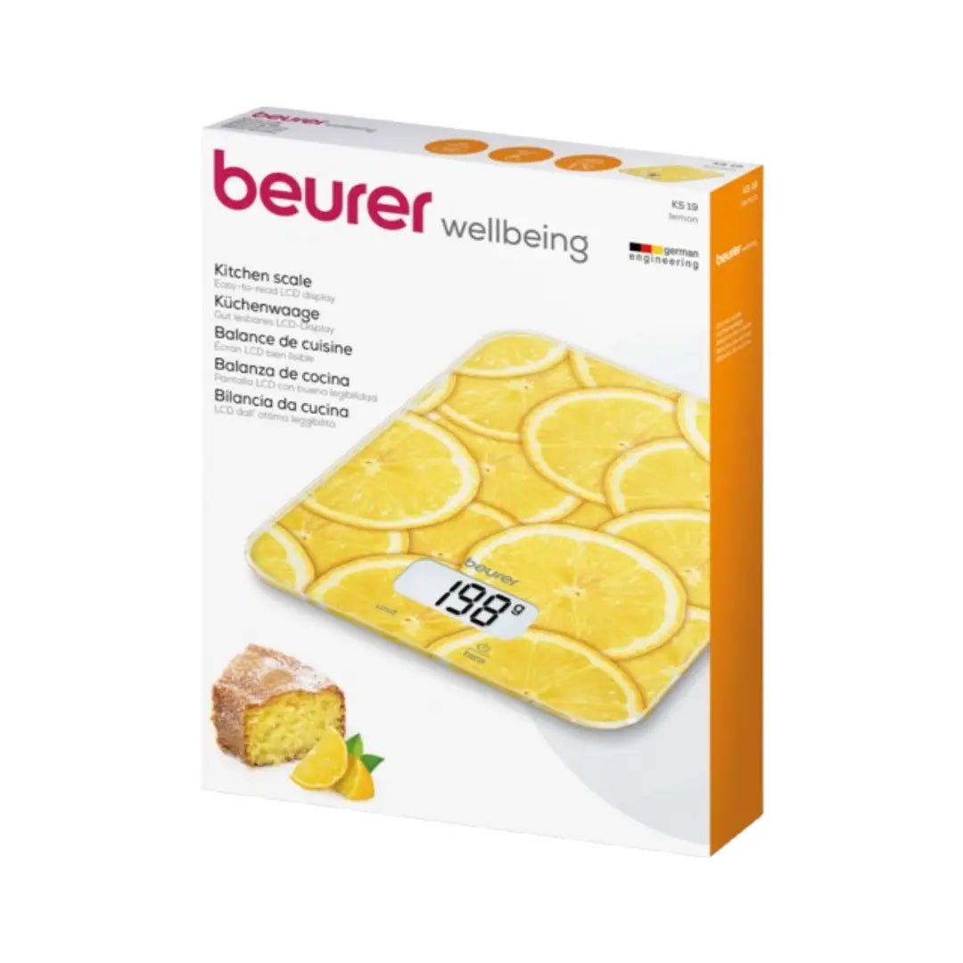 Beurer Kitchen Scale Lemon KS 19