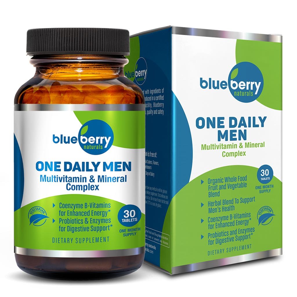 Blueberry Naturals One Daily Men Tablets 30's
