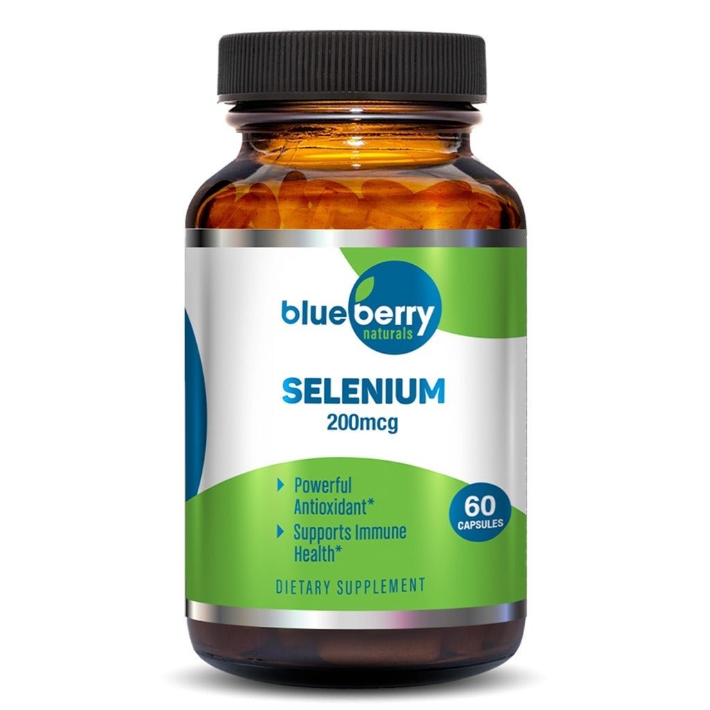 Blueberry Naturals Selenium 200mcg Capsules 60's