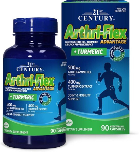 21ST CENTURY ARTHRI FLEX ADV TURMERIC 90's